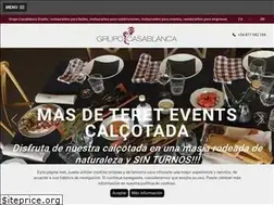 Sites similar to grupocasablancaevents.com