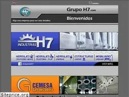 Sites similar to grupoh7.com