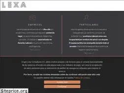 Sites similar to grupolexa.com