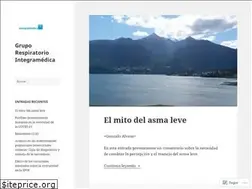 Sites similar to gruporespiratoriointegramedica.wordpress.com