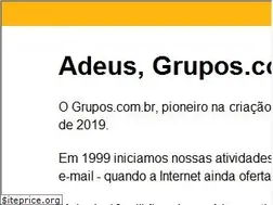 Sites similar to grupos.com.br