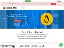 Sites similar to gruposistemas.com