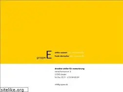 Sites similar to gruppe-e.de
