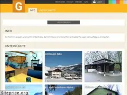 Sites similar to gruppen-unterkuenfte.ch