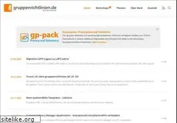 Sites similar to gruppenrichtlinien.de