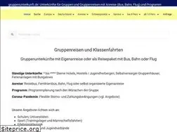 Sites similar to gruppenunterkunft.de