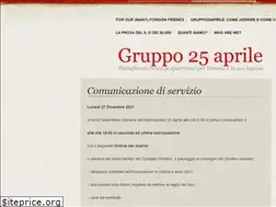 Sites similar to gruppo25aprile.org