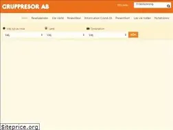 Sites similar to gruppresor.se