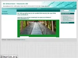 Sites similar to gs-gitterrost.ch