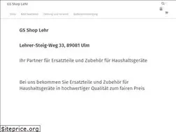 Sites similar to gs-shop-lehr.com