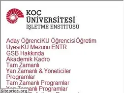 Sites similar to gsb.ku.edu.tr