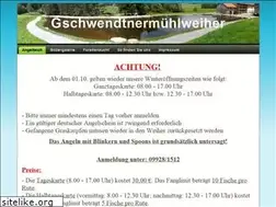 Sites similar to gschwendtnermuehlweiher.de