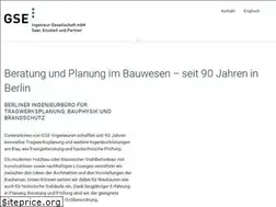 Sites similar to gse-berlin.de