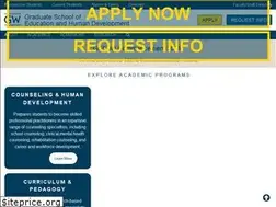 Sites similar to gsehd.gwu.edu