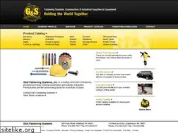 Sites similar to gsfasteners.com