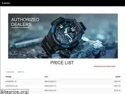 Sites similar to gshockauthorizeddealer.com