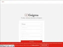 Sites similar to gsigma.rs