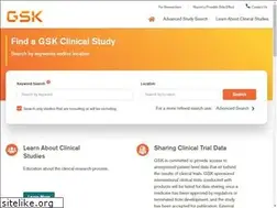 Sites similar to gsk-studyregister.com