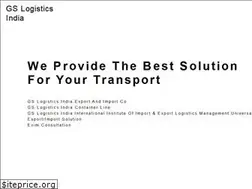 Sites similar to gslogisticsindia.com