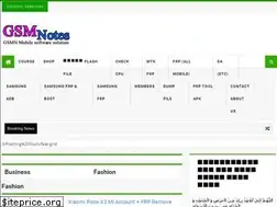 Sites similar to gsmnotes.com