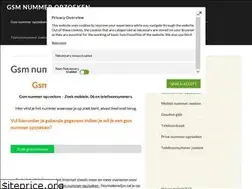 Sites similar to gsmnummeropzoeken.net