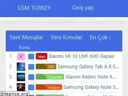 Sites similar to gsmturkey.net