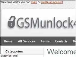 Sites similar to gsmunlock4.me