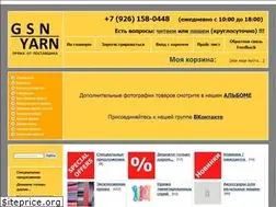 Sites similar to gsn-yarn.ru