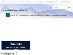 Sites similar to gstaadfestivalorchestra.com
