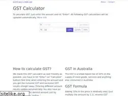 Sites similar to gstcalc.com.au