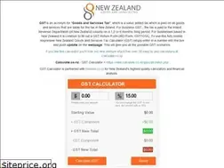 Sites similar to gstcalculator.co.nz