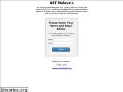 Sites similar to gstmalaysia.org