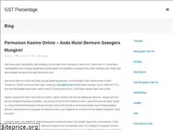 Sites similar to gstpercentage.com