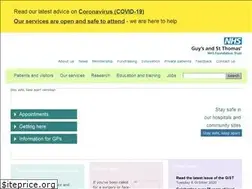 Sites similar to gstt.nhs.uk