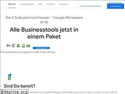 Sites similar to gsuite.google.ch