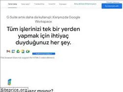Sites similar to gsuite.google.com.tr