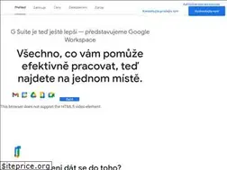 Sites similar to gsuite.google.cz