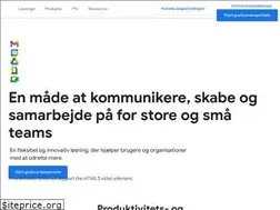 Sites similar to gsuite.google.dk