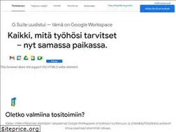 Sites similar to gsuite.google.fi