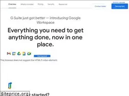 Sites similar to gsuite.google.ie