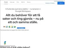 Sites similar to gsuite.google.se