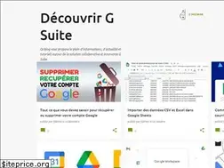 Sites similar to gsuitefr.blogspot.com