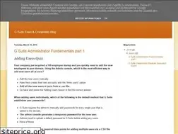 Sites similar to gsuiteuniversity.blogspot.com