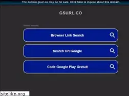Sites similar to gsurl.co