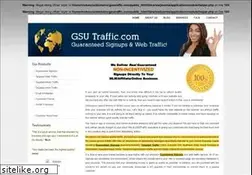 Sites similar to gsutraffic.com