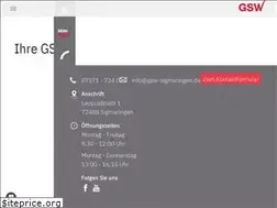 Sites similar to gsw-sigmaringen.de