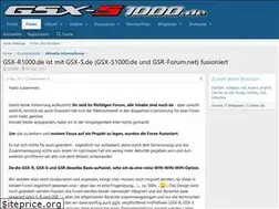 Sites similar to gsx-r1000.de