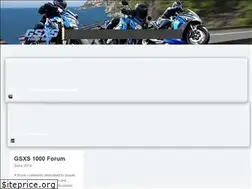 Sites similar to gsxs1000.org