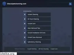 Sites similar to gtacarpetcleaning.com