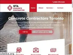 Sites similar to gtaconcretecontractors.com